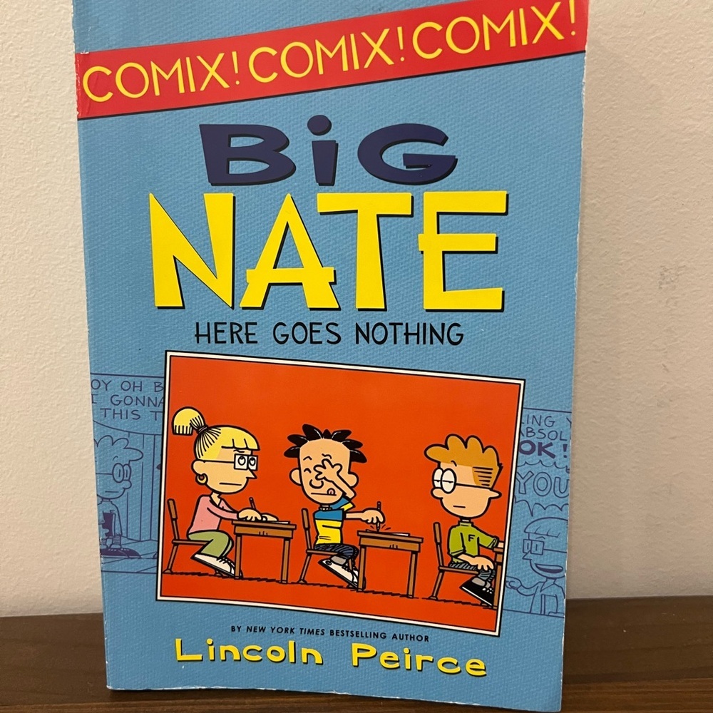 Big Nate Here Goes Nothing Paperback Book